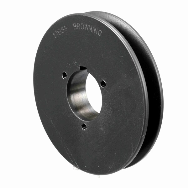 1 Groove Cast Iron Bushed Bore Multiple Sheave, 1TB58